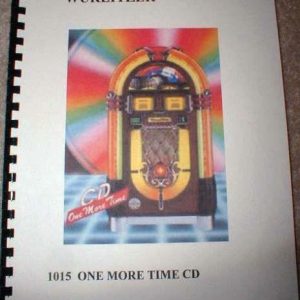 Wurlitzer Model 1015 OMT CD Jukebox Manual
