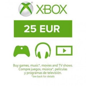 Xbox LIVE Gift Card - 25 EUR code (EU)