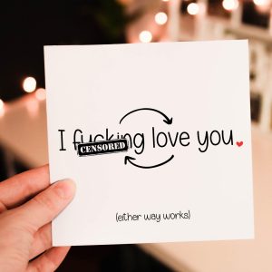 You are my F-ing Person - Funny Love & Friendship Card