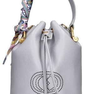 la carrie Bags.. Clear Blue