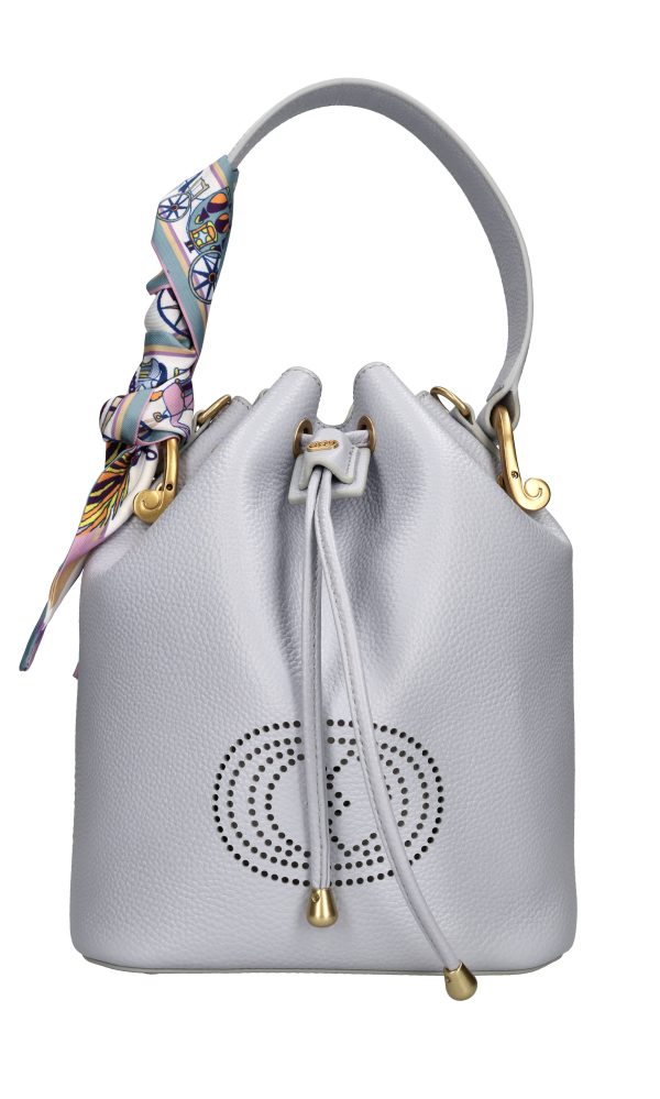 la carrie Bags.. Clear Blue