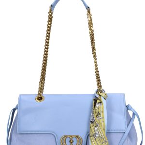 la carrie Bags.. Clear Blue