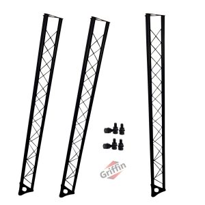 5Ft Triangle Truss Extension (3-PACK) by GRIFFIN - Stage Mount Trussing Sections