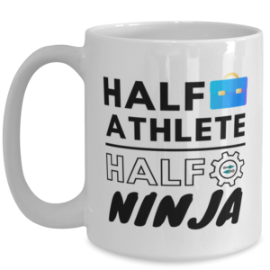 Athlete Coffee Mug - 15 oz Funny Tea Cup For Office Friends Co-Workers Men