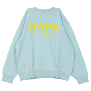 B-arosa Crew Sweat Light Blue Men's Crew Neck Sweatshirt