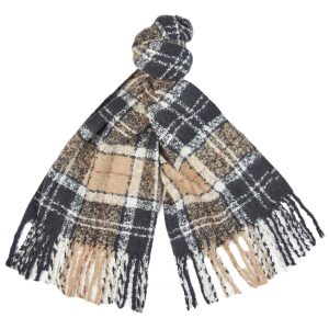 Barbour - Be71 Beanie & Scarf Rosewood LGS0077