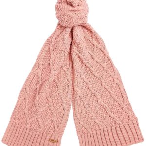 Barbour - Pi31 Beanie & Scarf Dusty Rose LGS0075