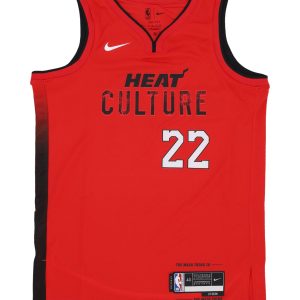 Basketball Man Nba Dri Fit Swingman Jersey No 22 Jimmy Butler Miahea University Red