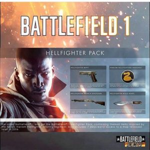 Battlefield 1: Hellfighter Pack Digital Copy Key (Xbox One)