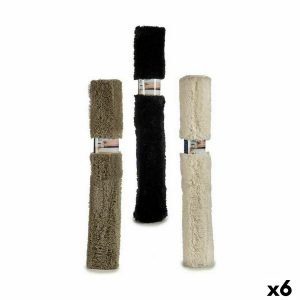 Carpet Gift Decor PV VELVET MAT PV VELVET MAT White Black Grey 133 x 195 x 1 cm (6 Units)