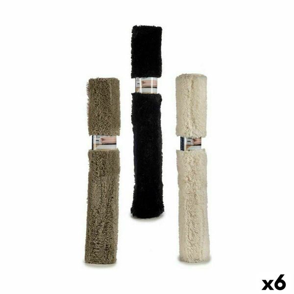 Carpet Gift Decor PV VELVET MAT PV VELVET MAT White Black Grey 133 x 195 x 1 cm (6 Units)