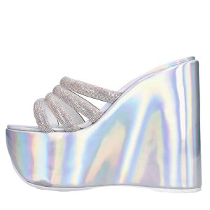 Casadei With Heel Silver