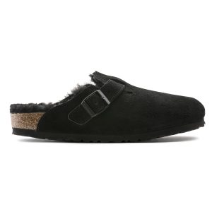 Clogs Birkenstock Boston Suede Leather