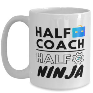 Coach Coffee Mug - 15 oz Funny Tea Cup For Office Friends Co-Workers Men Women