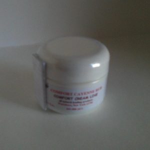 Comfort Cream Line Cayenne Rub for Shingles relief 1.7 oz. jar