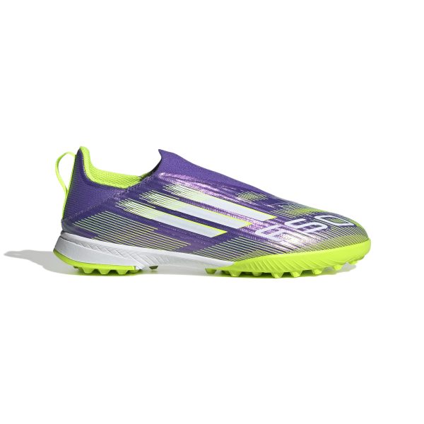 Football boots without laces for children adidas F50 League FG/AG
