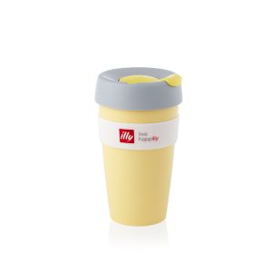 Illy Travel Mug Keepcup Live Happilly 450ml/16oz Reusable Lightweight no BPA/BPS