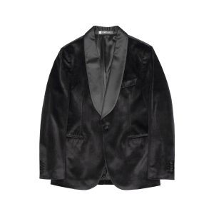 Jacket Man Lab001 Smoking Rever in Satin Planned