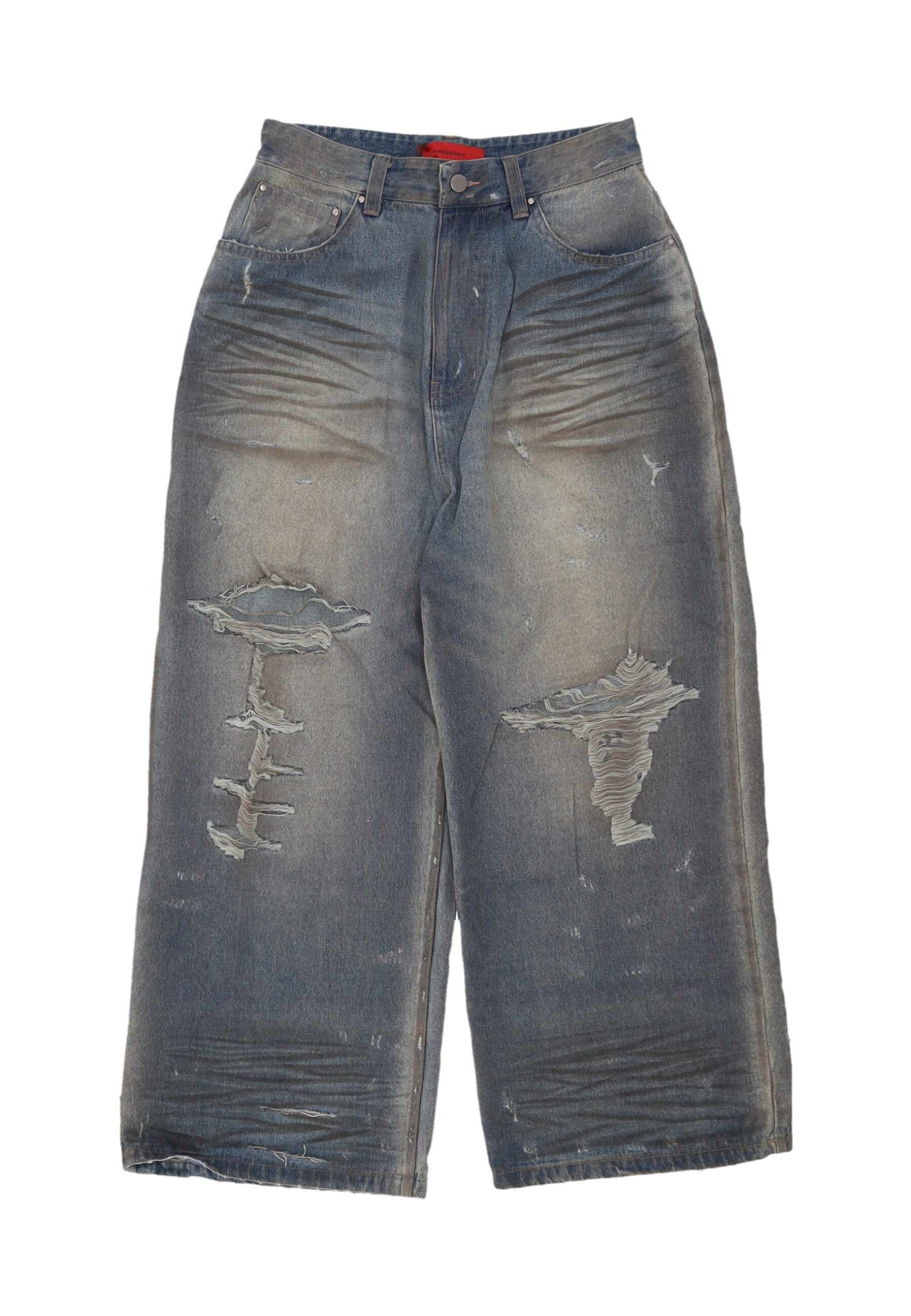 Jeans Man Ripped Jeans Blue