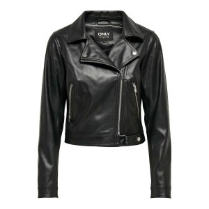 Leather jacket woman Only Onlbest Biker
