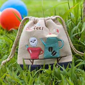 [Love Coffee] Draw String Bag (5.7*6.7)