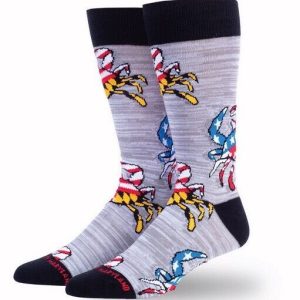 Maryland Ameriland Crab Dress Socks NEW Fast Free Ship