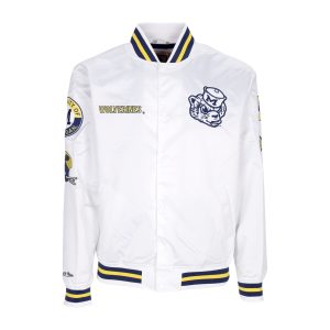 Men's Bomber Jacket Ncaa Hometown Lw Satin Jacket Micwol