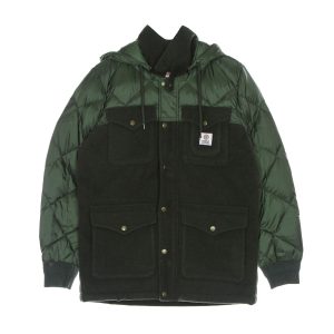 Men's Jackets Uni Zip + Hood Long