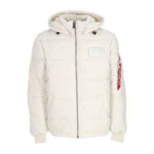 Men's Puffer Cord Jet Stream White