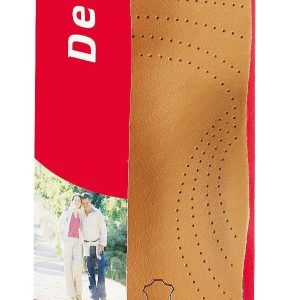Men's TACCO Deluxe Orthotic Arch Support Insole Leather Shoe Insoles Inserts