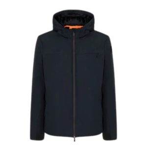 Men's jacket Suns Autumn Velour Dark Blue