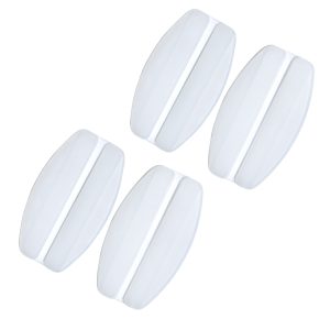 More of Me to Love No-Slip Bra Strap Holder 2-Pack (4 Units), White, Silicone