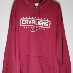 NBA Cleveland Cavaliers Men's Fadeaway Red Jumper Hooded Sweatshirt - 2XL NWT