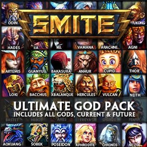 SMITE: Ultimate God Pack Key (Digital Download)