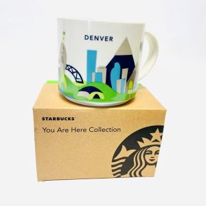 Starbucks Denver Colorado You are Here Coffee Global City Mug 14 Oz Cup Travel