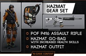 Tom Clancy's The Division Hazmat Gear DLC Key (PC)