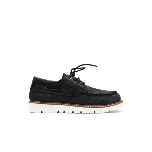 Winter Boat Black Shoe