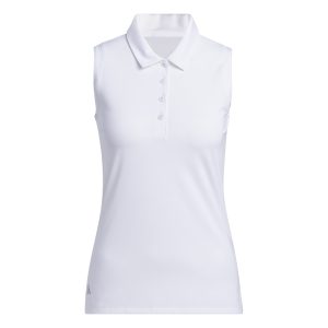 Woman's sleeveless Polo shirt adidas Ultimate365 Solid