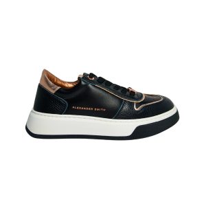 Women's Shoes Alexander Smith Sneakers Harrow Woman, Black Copper