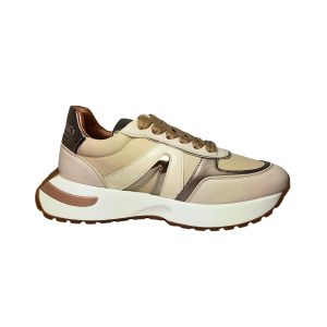 Women's Shoes Alexander Smith Sneakers Hyde Woman, Cream