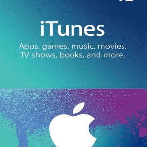 iTunes 15 GBP Gift Card Code (UK)
