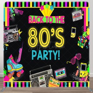 Aperturee 80S Theme Fabric Backdrop Cover for Back To School - Aperturee