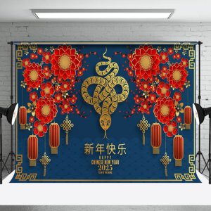 Aperturee Chinese Knot For Lunar Year Of The Snake Backdrop - Aperturee