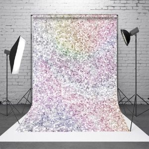 Aperturee Colorful Rainbow Dots Twinkling Photography Backdrop - Aperturee