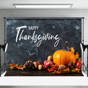 Aperturee Happy Harvest Thanksgiving Day Photography Backdrop - Aperturee