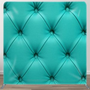 Aperturee Turquoise Tiffany Leather Pattern Backdrop For Party - Aperturee