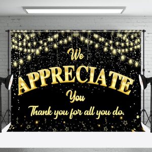 Aperturee We Appreciate You Thank All Do Retirement Backdrop - Aperturee