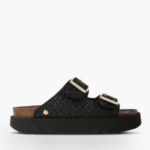 Hawaii Raffia Woman Genuins G106362-BLACK Black