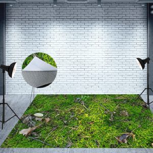 Natural Forest Floor Top View Fabric Floor Backdrop - Aperturee