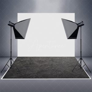 Retro Abstract Black Grey Pattern Rubber Floor Mat - Aperturee